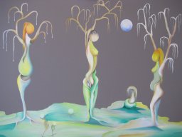 Les danseuses (fond taupe)